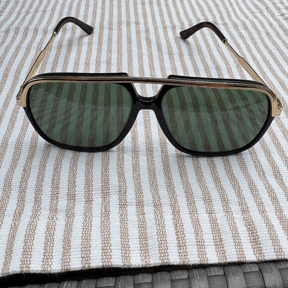 Gucci - GG0200S 001 Multicolor Green Men's Sunglasses - Picture 1 of 10